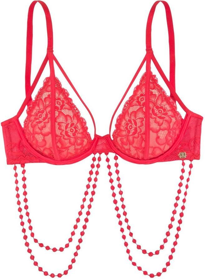 Jette Joop Beugel-bh met spannende bandjes sexy lingerie sexy ondergoed