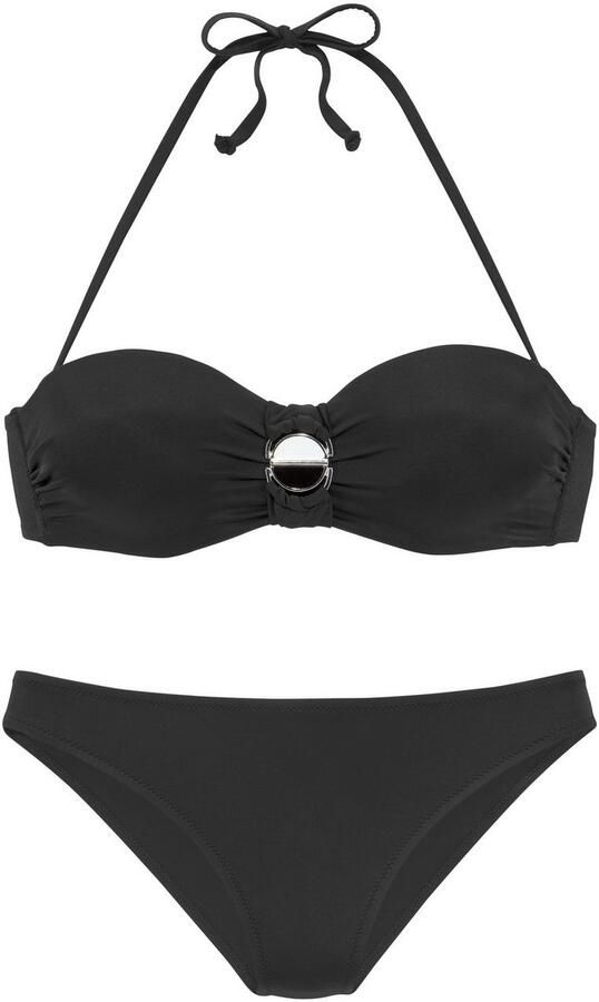 Jette Joop Beugelbikini in bandeaumodel met modieuze gesp - Foto 3