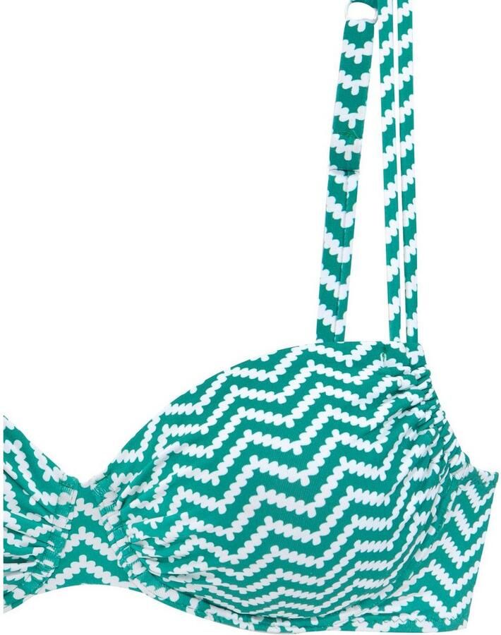 Jette Joop Beugelbikini in trendy zigzagontwerp