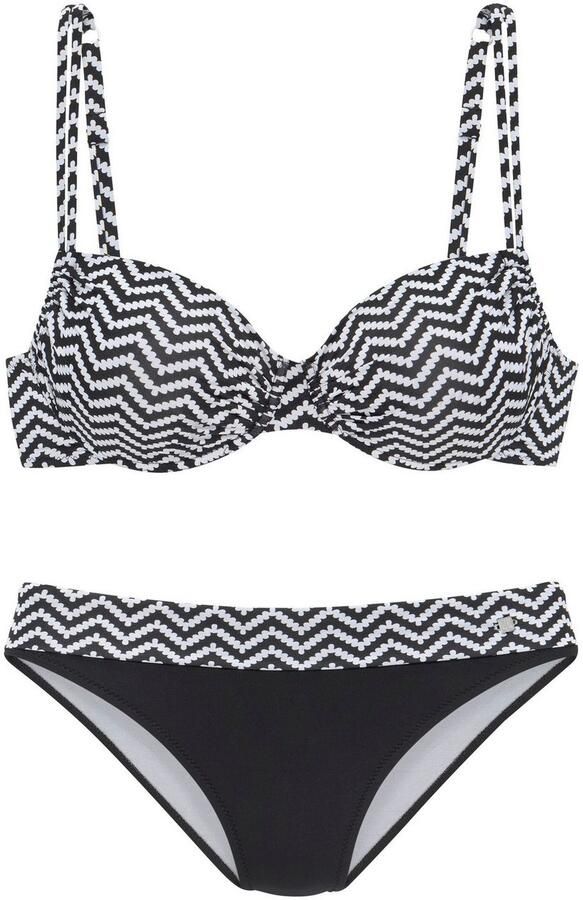 Jette Joop Beugelbikini in trendy zigzagontwerp - Foto 3