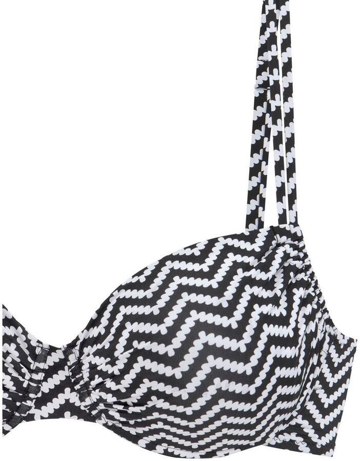 Jette Joop Beugelbikini in trendy zigzagontwerp