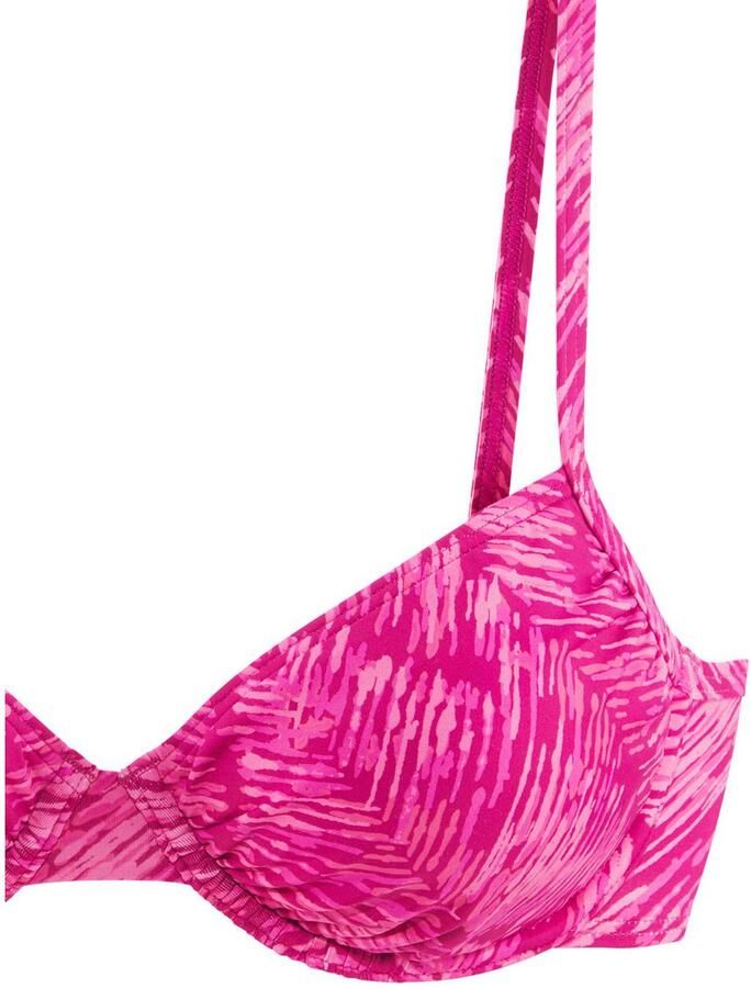 Jette Joop Beugelbikinitop Floretta in ton-sur-ton harmonie