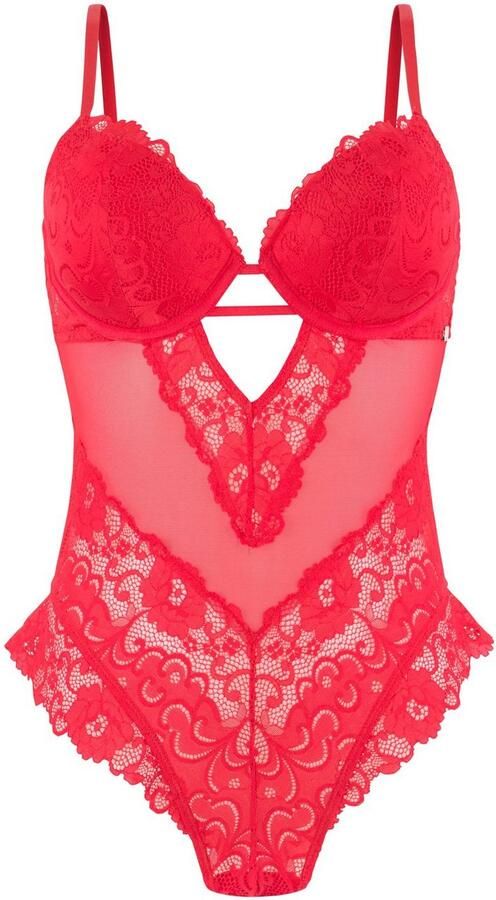 Jette Joop Body van bloemenkant met push-up effect sexy lingerie verleidelijke kleding - Foto 4