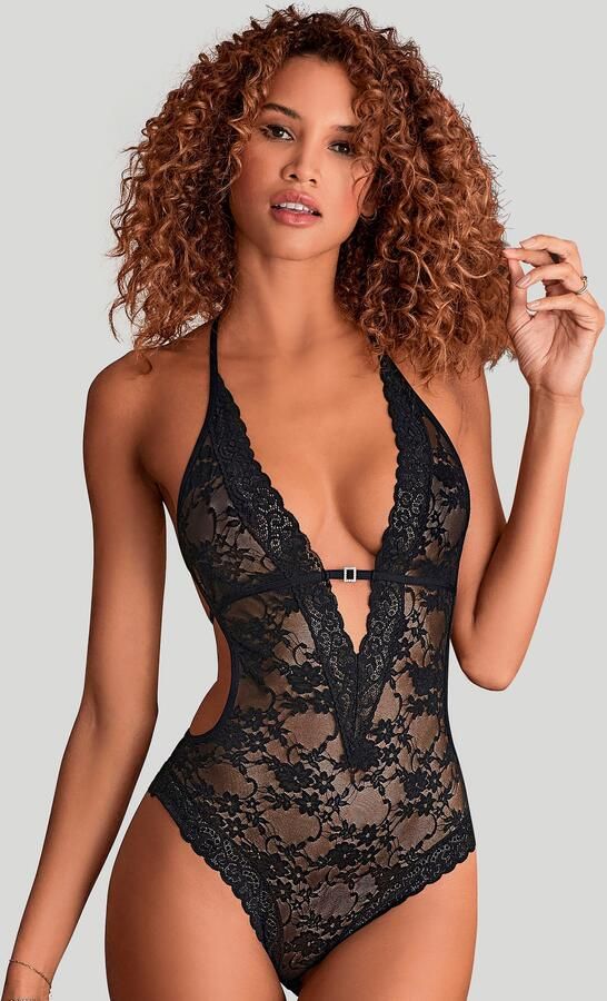 Jette Joop Body van gebloemd kant met glitters sexy lingerie sexy ondergoed - Foto 4