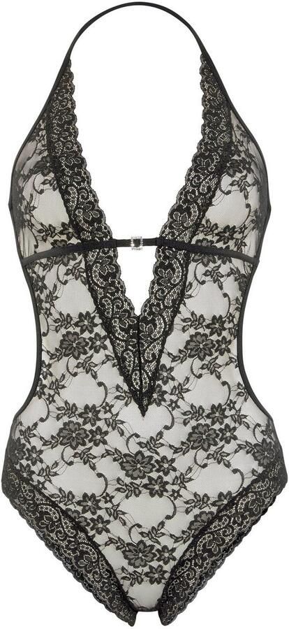 Jette Joop Body van gebloemd kant met glitters sexy lingerie sexy ondergoed - Foto 3