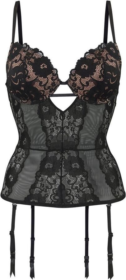 Jette Joop Lijfje met push-up-kussens en afneembare straps sexy lingerie verleidelijke onderkleding - Foto 3