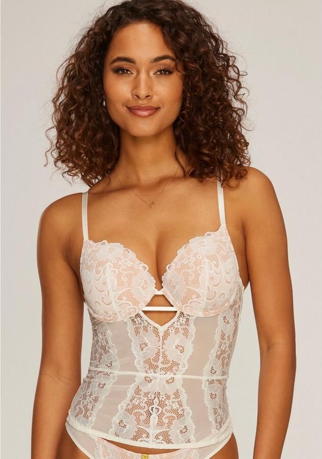 Jette Joop Lijfje met push-up-kussens en afneembare straps sexy lingerie verleidelijke onderkleding - Foto 3