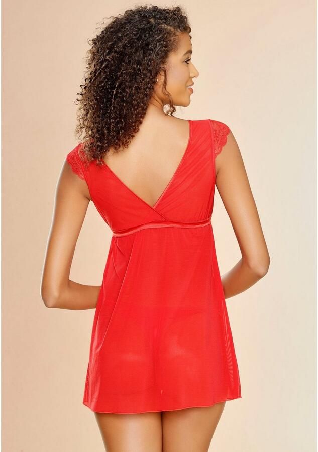 Jette Joop Negligé in transparante look sexy lingerie verleidelijke onderkleding