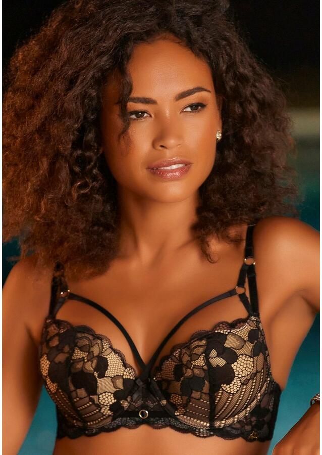 Jette Joop Push-up-bh met kant in tattoo-look - Foto 2