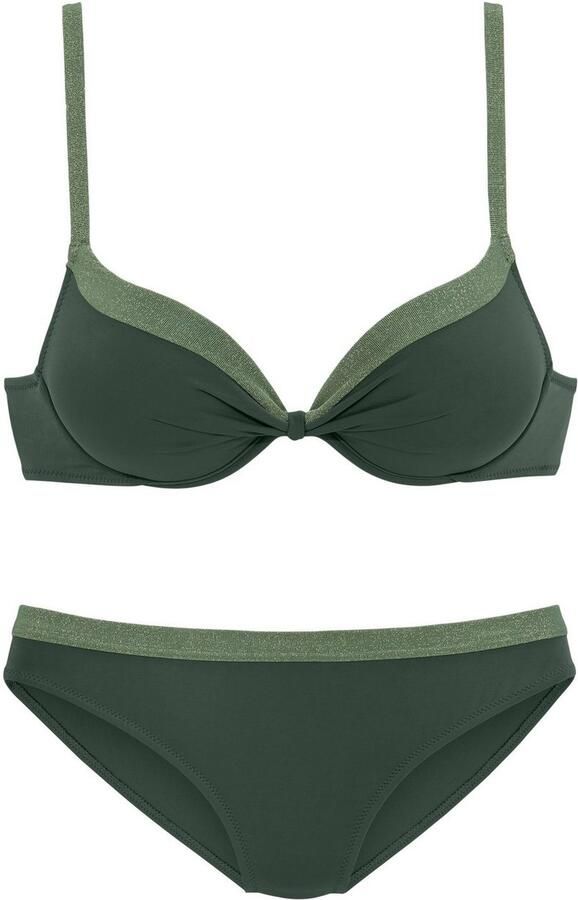 Jette Joop Push-upbikini met glinsterende inzetten - Foto 3