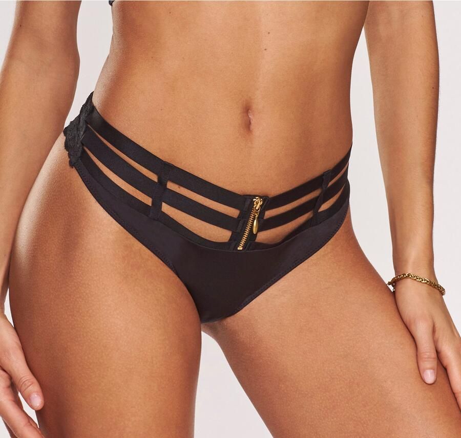 Jette Joop String met elegant banddetail en ritssluiting middenvoor - Foto 4