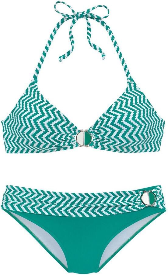 Jette Joop Triangelbikini met modieuze print en accessoires - Foto 3