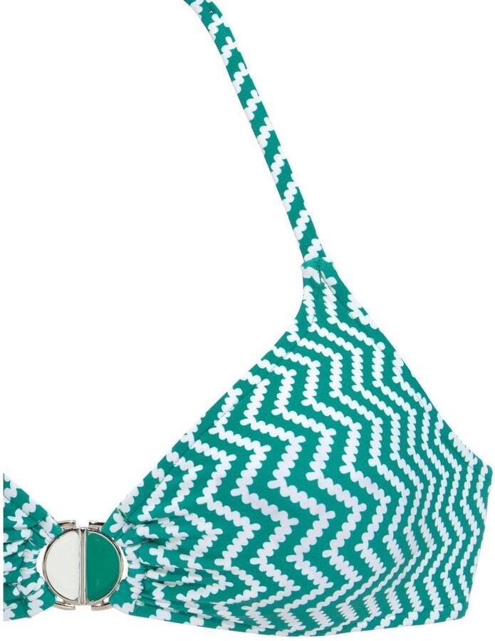 Jette Joop Triangelbikini met modieuze print en accessoires