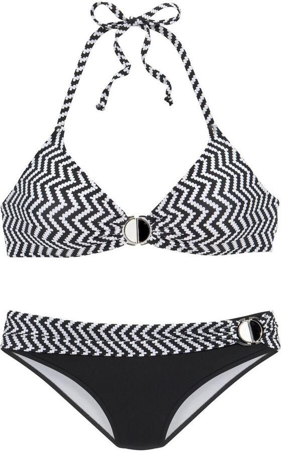 Jette Joop Triangelbikini met modieuze print en accessoires - Foto 3