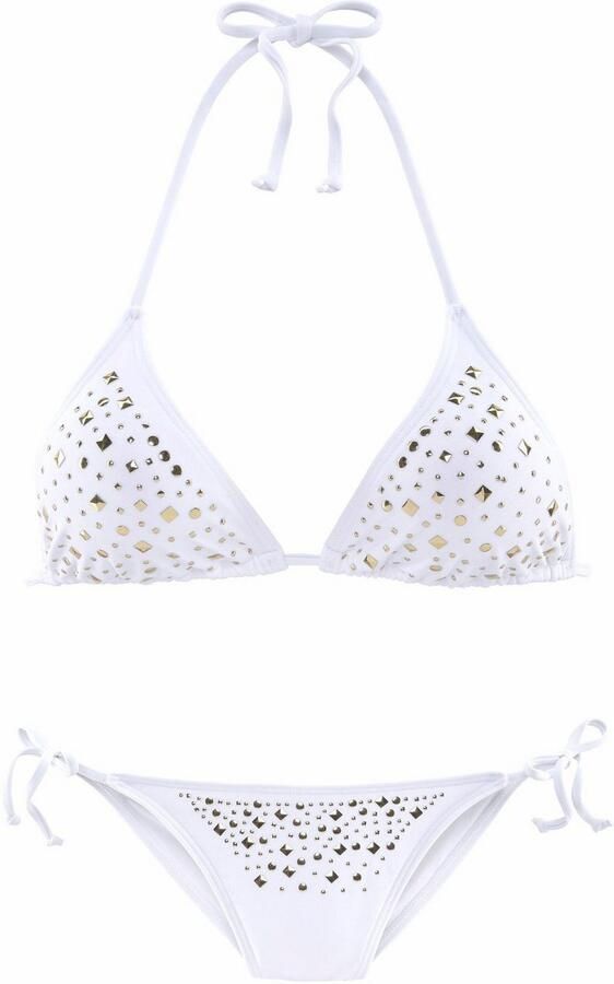 Jette Joop Triangelbikini met sierstuds - Foto 4