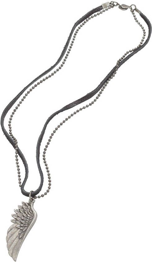 Firetti Ketting met hanger Met vleugelhanger met zirkoon (synthetisch) (1-delig)