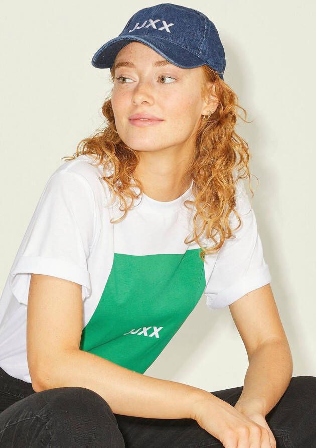 JJXX Baseballcap JXBASIC BIG LOGO BASEBALL DENIM CAP NOOS