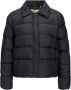 JJXX gewatteerde winterjas van gerecycled polyester zwart - Thumbnail 2