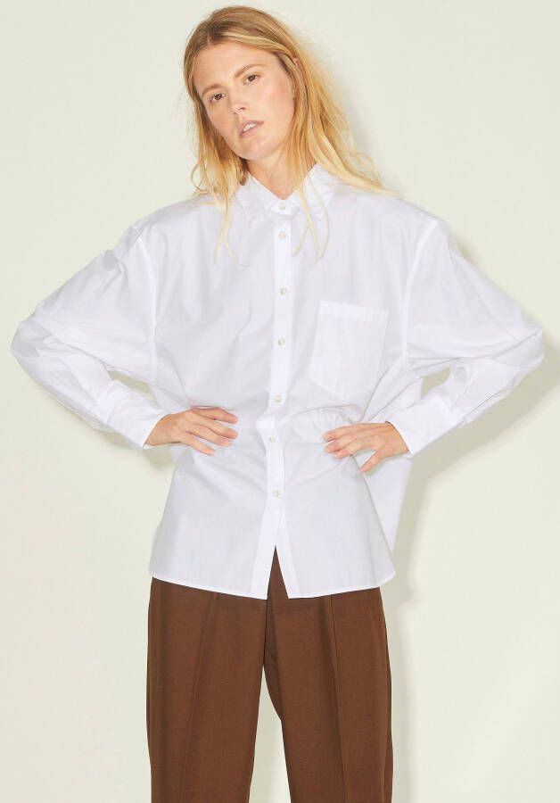 JJXX Overhemdblouse JXJAMIE LS RELAXED POPLIN SHIRT in oversized stijl