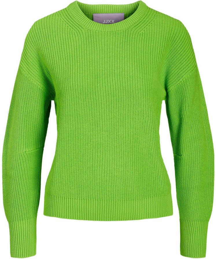 JJXX Trui met ronde hals JXMILA TWIST CREW NECK KNIT NOOS