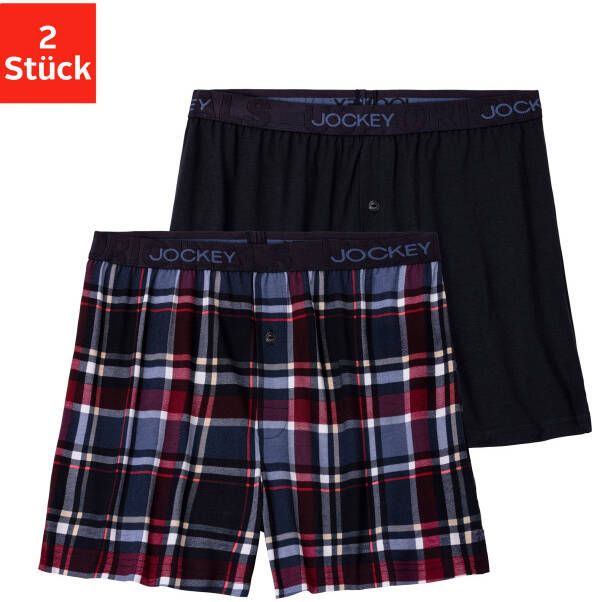 Jockey Wijde boxershort (set 2 stuks)