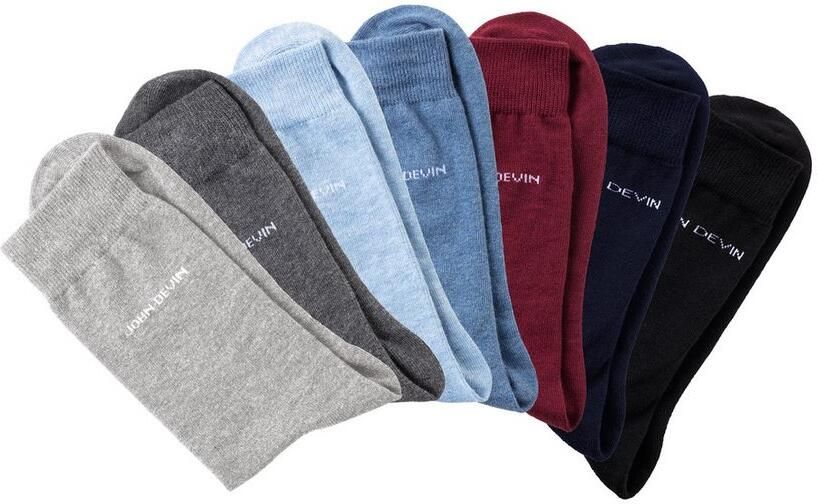 John Devin Basic sokken voor elke dag (set 7 paar) - Foto 6