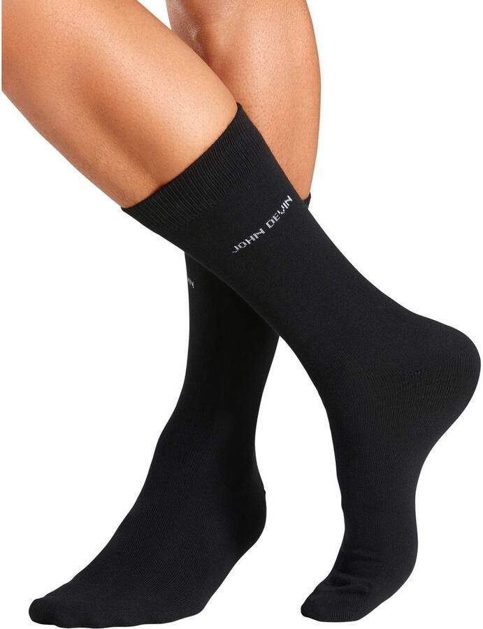 John Devin Basic sokken voor elke dag (set 7 paar)
