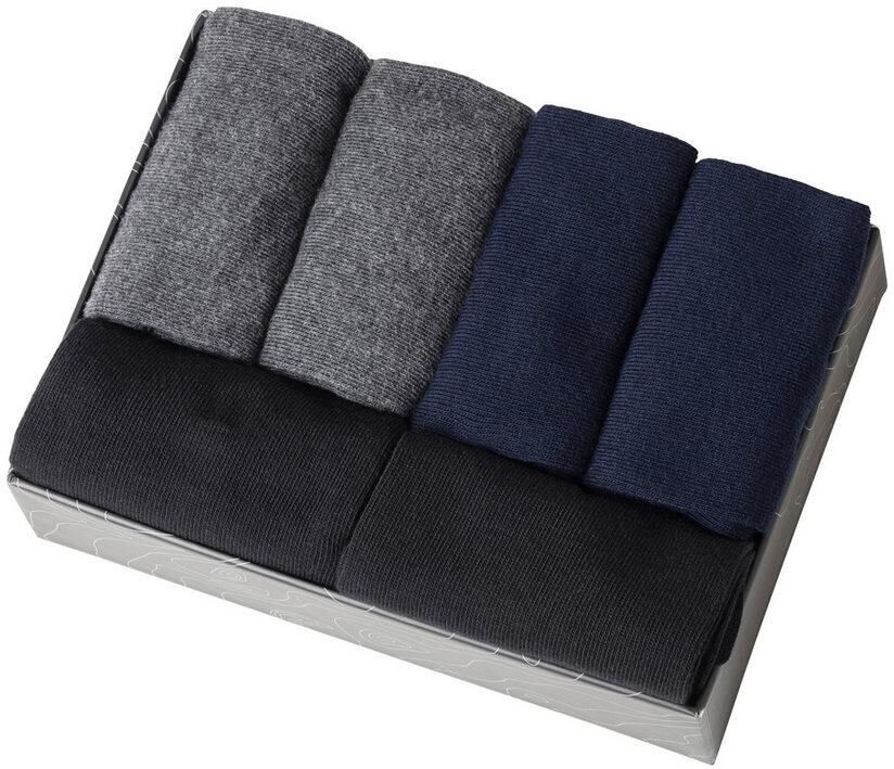 John Devin Business-sokken lange vorm waardevol verpakt in doos (set 6 paar) - Foto 3