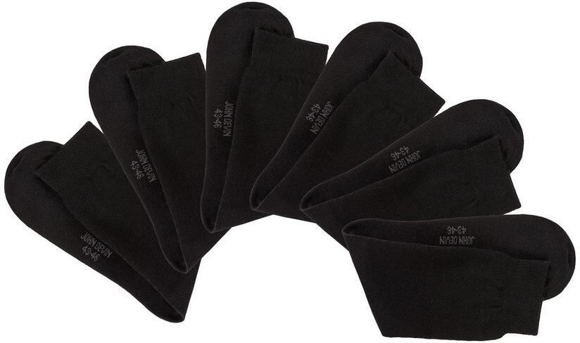 John Devin Business-sokken lange vorm waardevol verpakt in doos (set 6 paar) - Foto 10