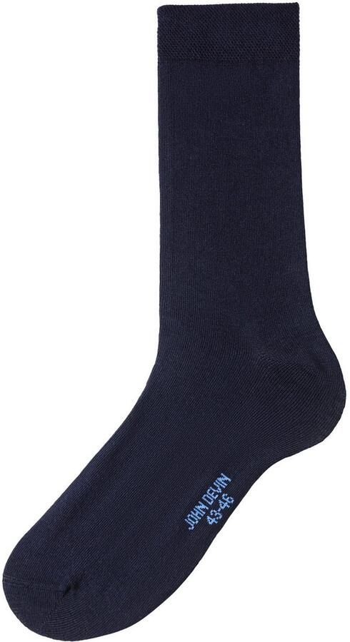 John Devin Business-sokken met langere schachtlengte verpakt in een doos (set 3 paar) - Foto 11