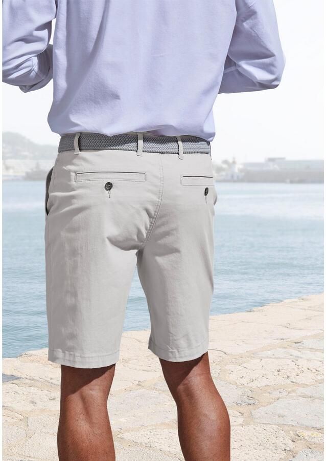 John Devin Chino-short Regular fit Shorts van elastische katoenkwaliteit - Foto 3