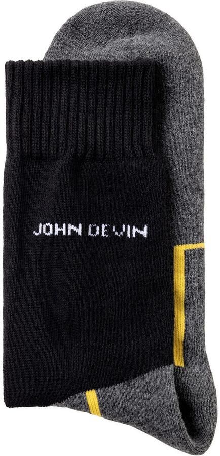 John Devin Functionele sokken met zolen over de tenen en hoge hakpluche (set 4 paar) - Foto 6