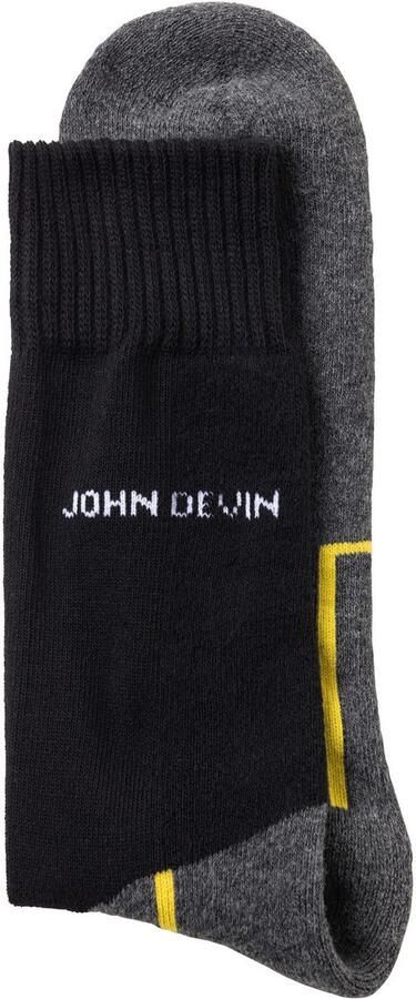 John Devin Functionele sokken met zolen over de tenen en hoge hakpluche (set 4 paar) - Foto 11