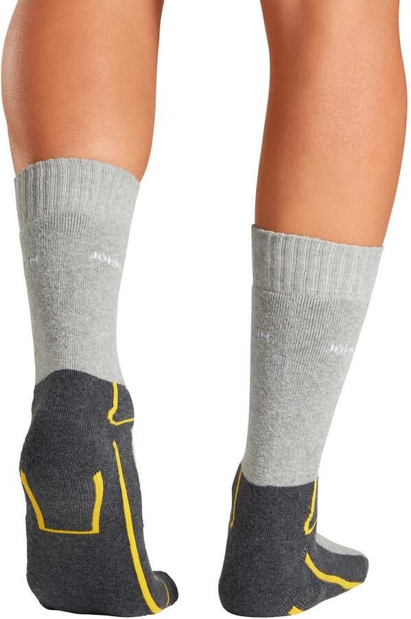 John Devin Functionele sokken met zolen over de tenen en hoge hakpluche (set 4 paar) - Foto 5