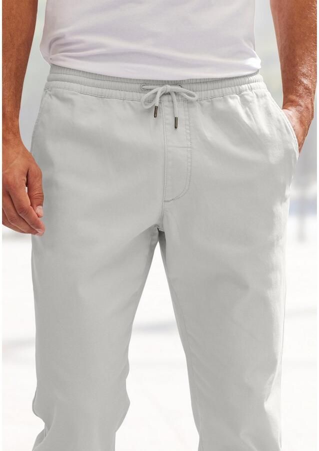 John Devin Joggingbroek Jogpants elastische katoenkwaliteit