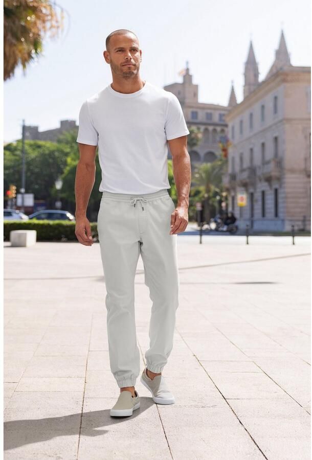 John Devin Joggingbroek Jogpants elastische katoenkwaliteit - Foto 3