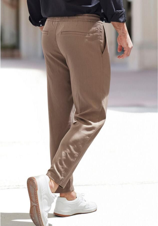 John Devin Jogpants Slim fit van lichte weefkwaliteit - Foto 3