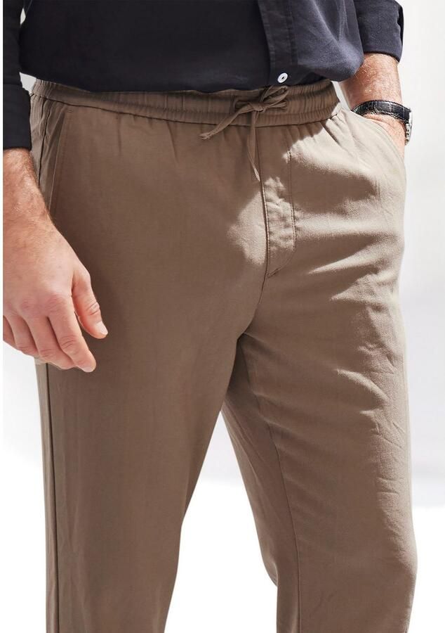 John Devin Jogpants Slim fit van lichte weefkwaliteit - Foto 2