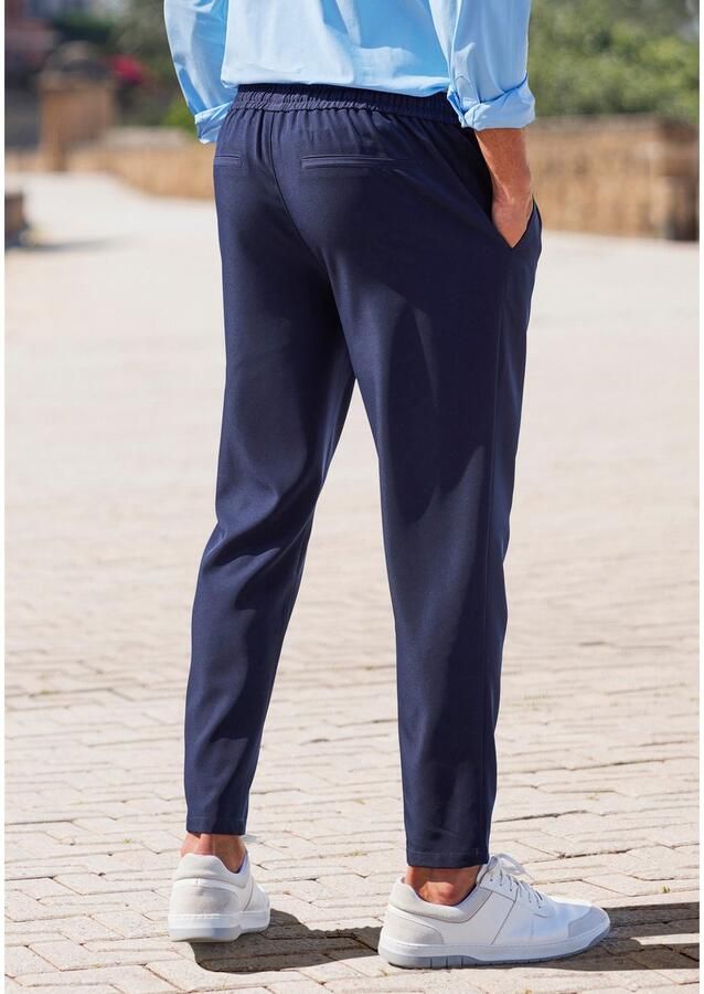 John Devin Jogpants Slim fit van lichte weefkwaliteit