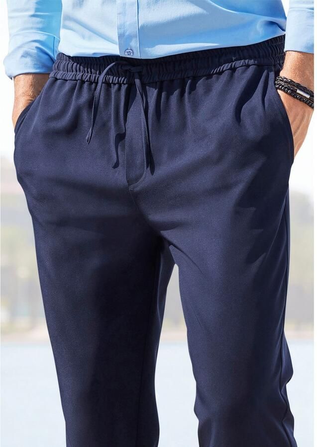 John Devin Jogpants Slim fit van lichte weefkwaliteit - Foto 2