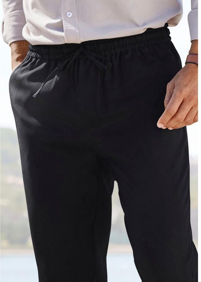 John Devin Jogpants Slim fit van lichte weefkwaliteit