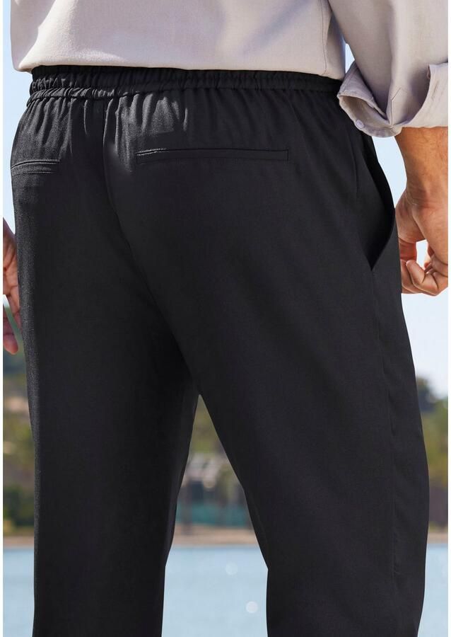 John Devin Jogpants Slim fit van lichte weefkwaliteit - Foto 3