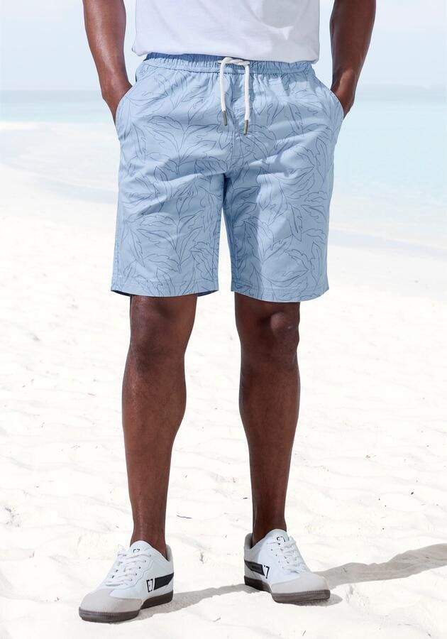 John Devin Short Bermuda korte broek van elastische geweven katoenkwaliteit - Foto 5