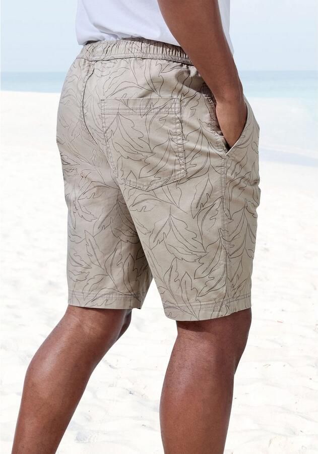 John Devin Short Bermuda korte broek van elastische geweven katoenkwaliteit - Foto 3