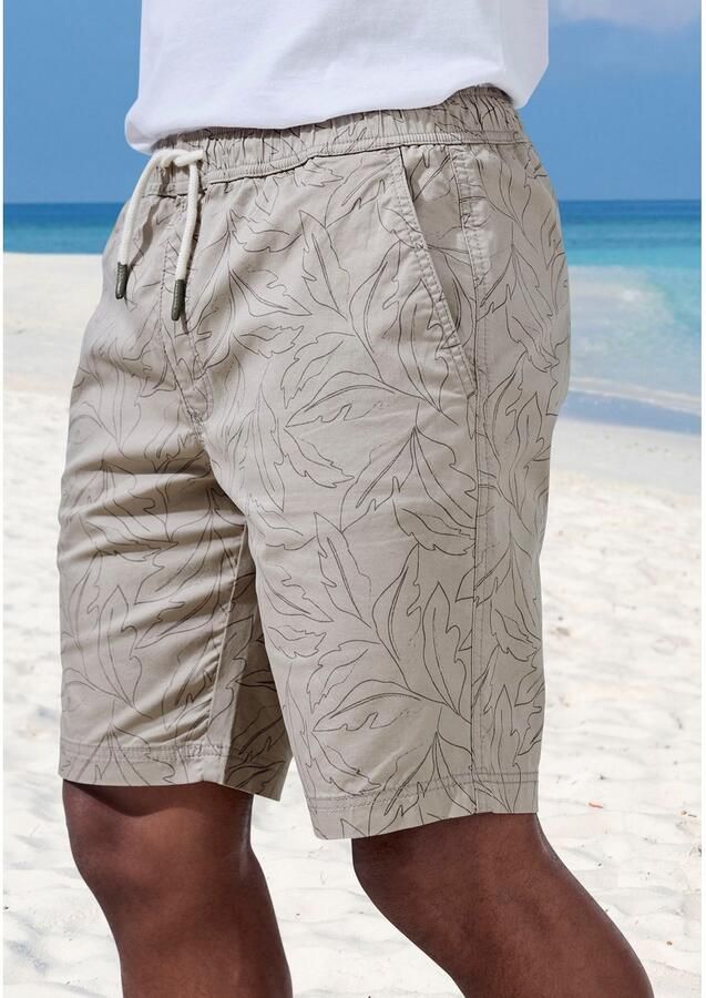 John Devin Short Bermuda korte broek van elastische geweven katoenkwaliteit - Foto 2
