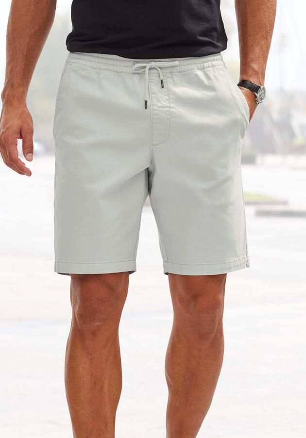 John Devin Short Bermuda korte broek van elastische katoenkwaliteit - Foto 4