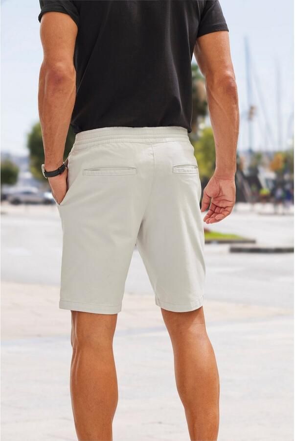 John Devin Short Bermuda korte broek van elastische katoenkwaliteit - Foto 3