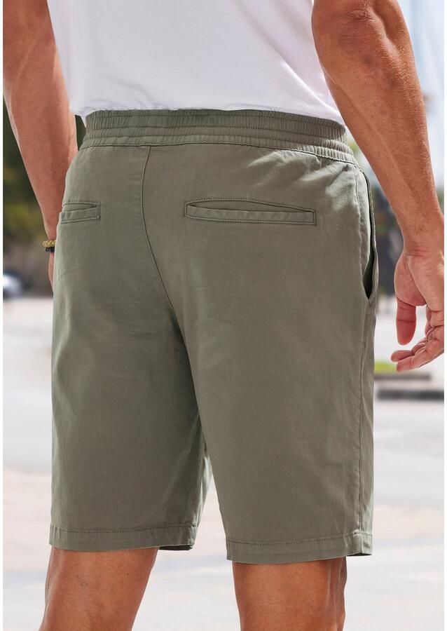 John Devin Short Bermuda korte broek van elastische katoenkwaliteit - Foto 2