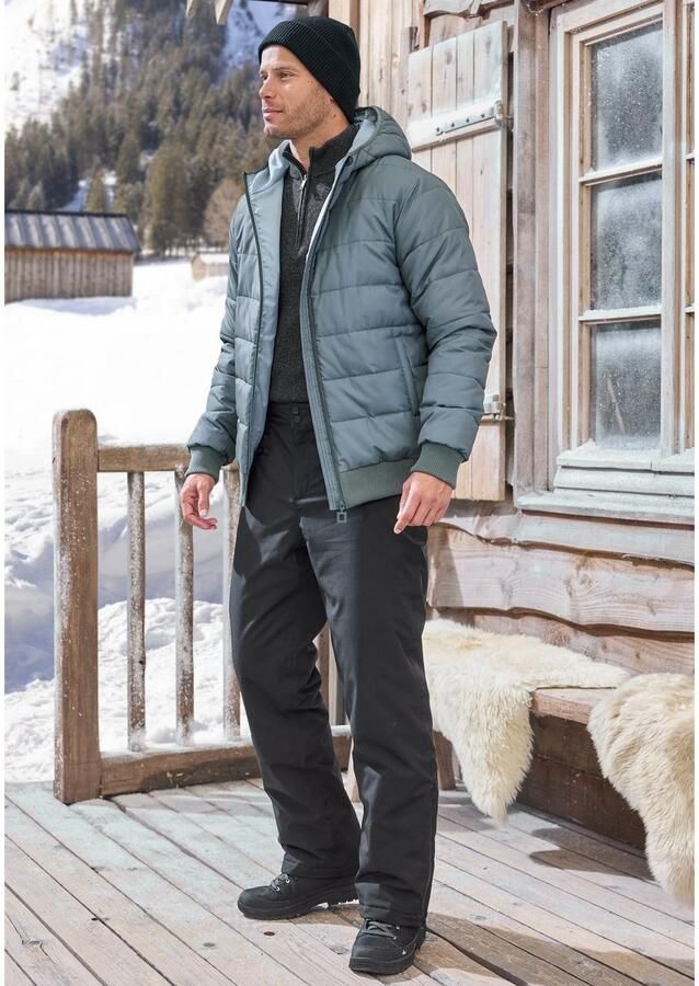 John Devin Skibroek Sneeuwbroek outdoorbroek gevoerd met sneeuwvang