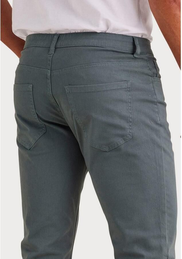 John Devin Stretchbroek 5-Pocket-Hose regular-fit Chinobroek van elastische katoenkwaliteit - Foto 3